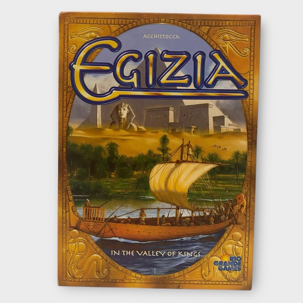 Egizia Board Game In the Valley of the Kings Ancient Egypt Complete